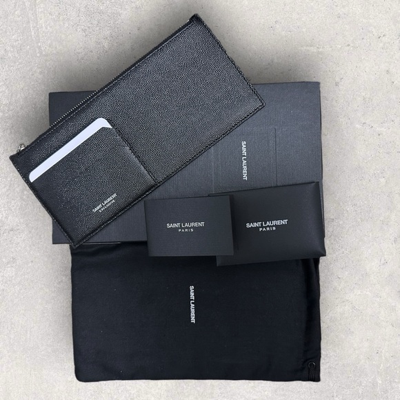 Saint Laurent Long Card Wallet - Picture 8 of 8